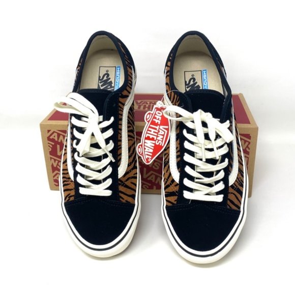💖MEGA SALE💖VANS Women VN0A5HYR9ZY Style 36 Decon SF Animal Stripes Brown - Picture 4 of 10